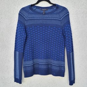 BCBGMaxazria Blue Thick Cosy Sweater